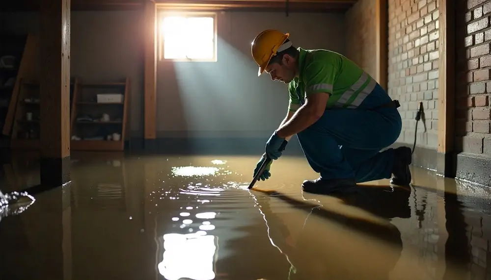 Professional water damage restoration services in New Lexington, OH